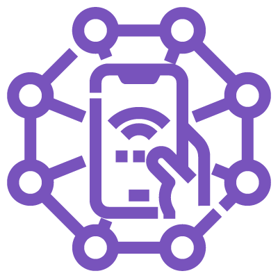 pictogramme internet et téléphonie