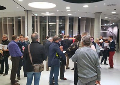 rassemblement de médecin au salon CGM